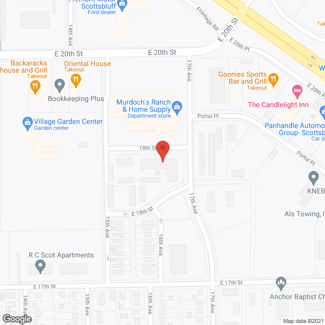 Map of the neighborhood around Cirrus House Apartments LLP Assisted Living