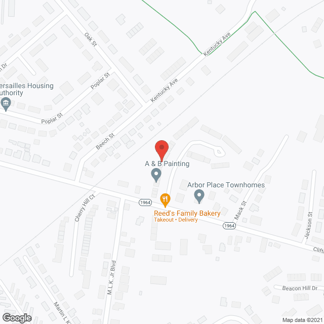 Map of the neighborhood around Arbor Place Townhomes