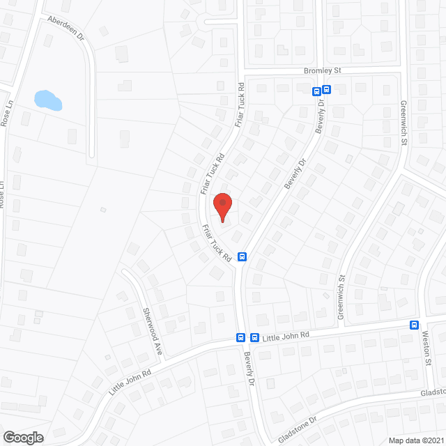 Map of the neighborhood around Worthdale Family Care Home