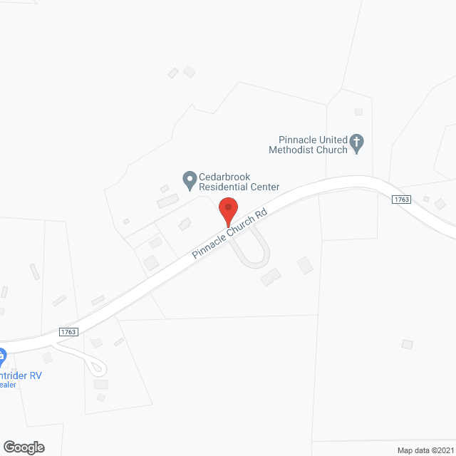 Map of the neighborhood around Cedarbrook Residential Center