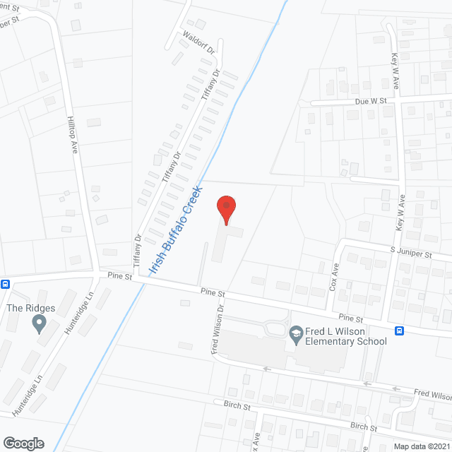Map of the neighborhood around Kannapolis Village