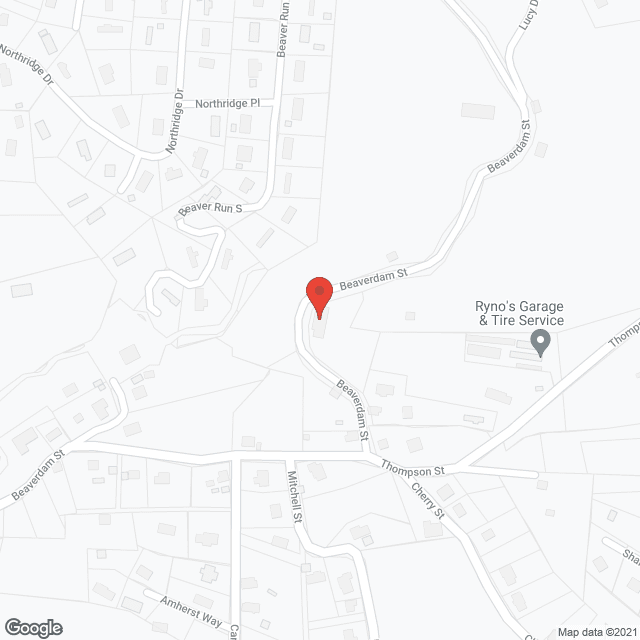 Map of the neighborhood around Ann Davis Rest Home