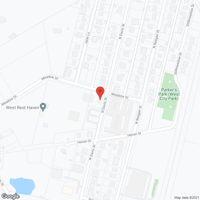 Map of the neighborhood around WEST ASSISTED LIVING