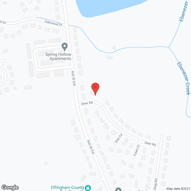 Map of the neighborhood around VOA DEER RUN HOME