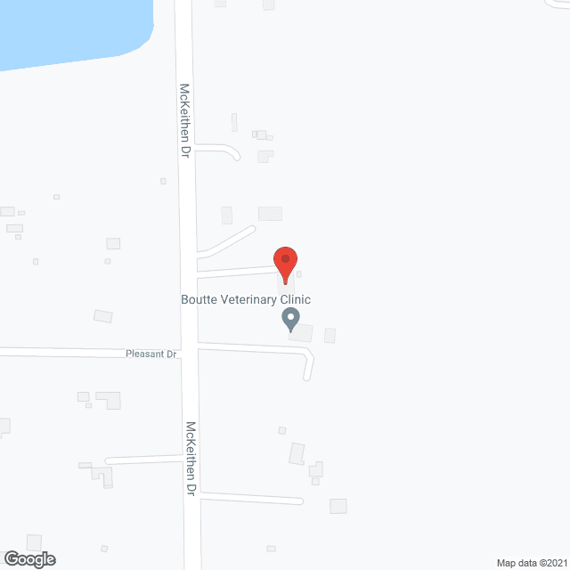 Map of the neighborhood around Almor Ponderosa