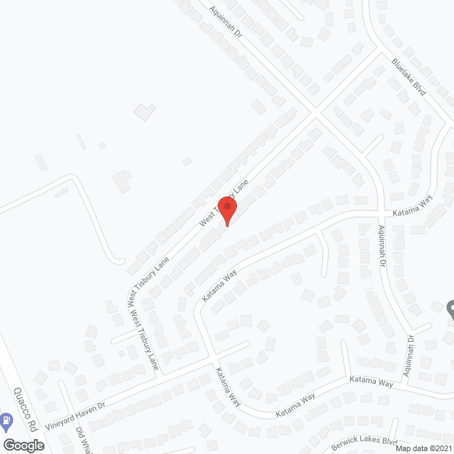 Map of the neighborhood around COVENANT CARE TISBURY