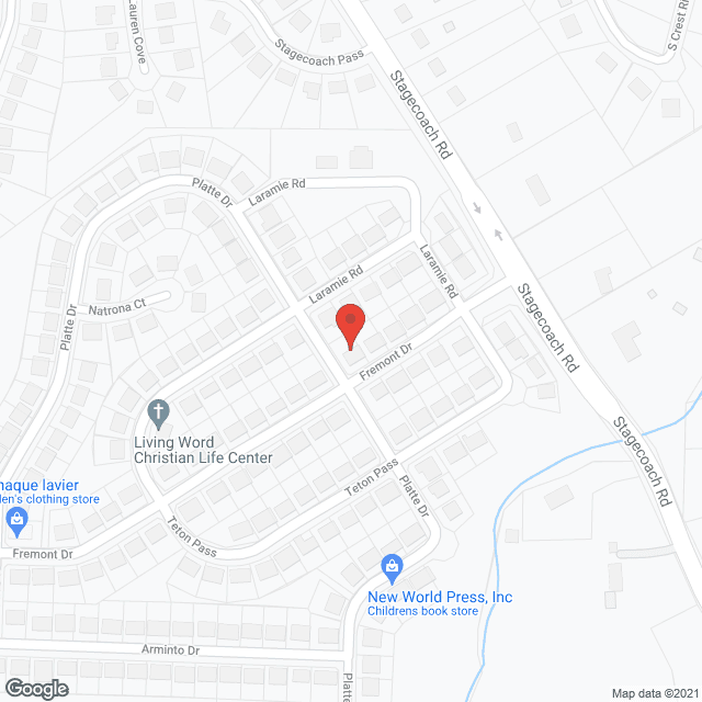 Map of the neighborhood around Safe Harbour Living