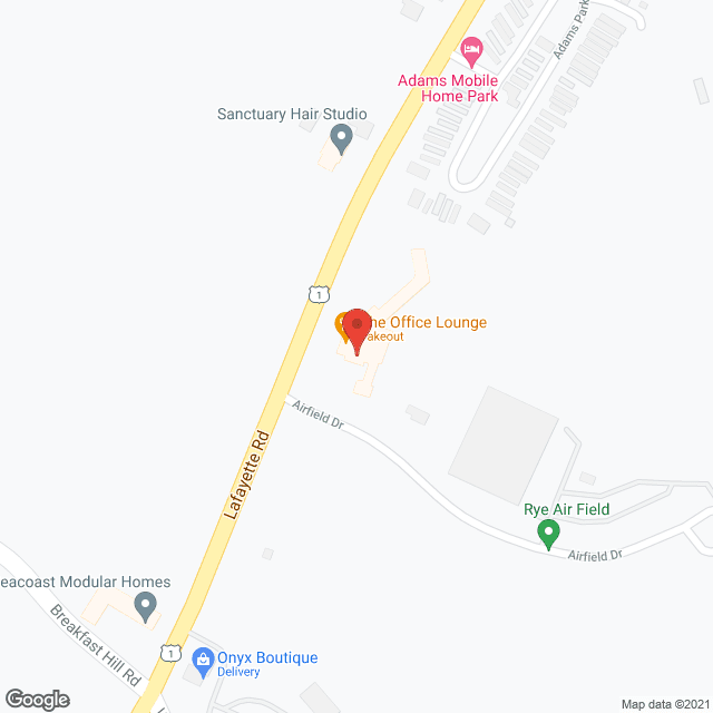 Map of the neighborhood around White Birch