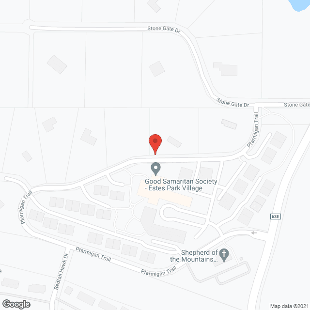 Map of the neighborhood around Good Samaritan Society Estes Park Village