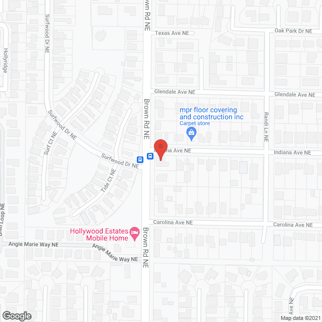 Map of the neighborhood around Rose Corner AFH LLC