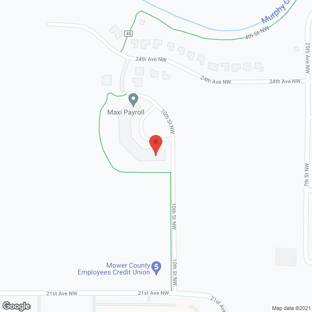 Map of the neighborhood around Village Cooperative of Austin