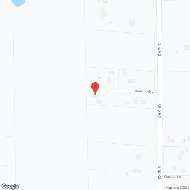 Map of the neighborhood around Harmony House Adult Family Home