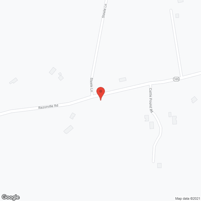 Map of the neighborhood around Washington Manor, JSLS