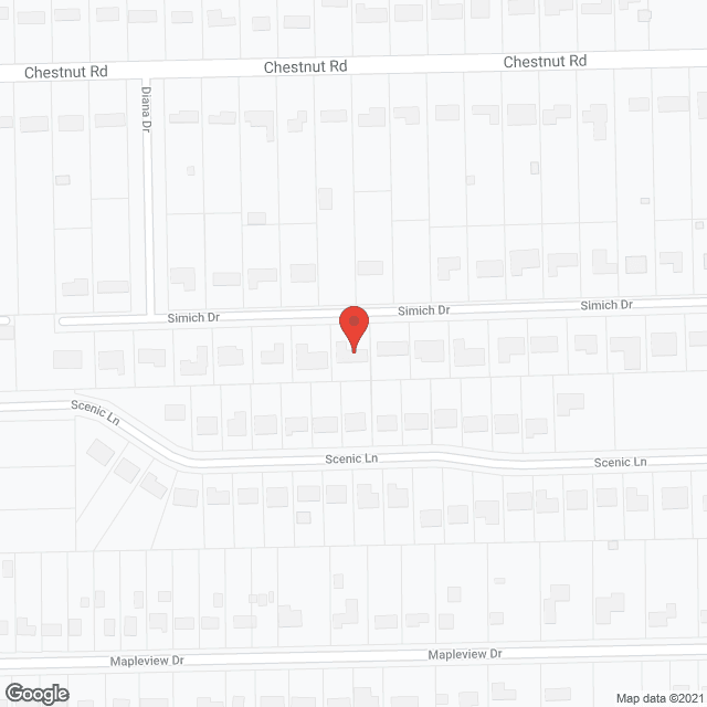 Map of the neighborhood around Heart and Home