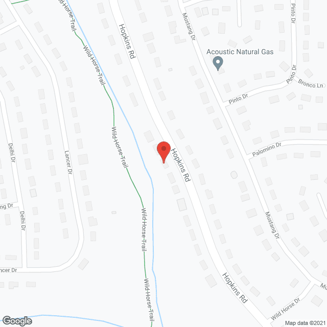 Map of the neighborhood around Sarah's Caring Home