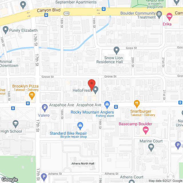Map of the neighborhood around Heaven on Earth Personal Care Home, Inc