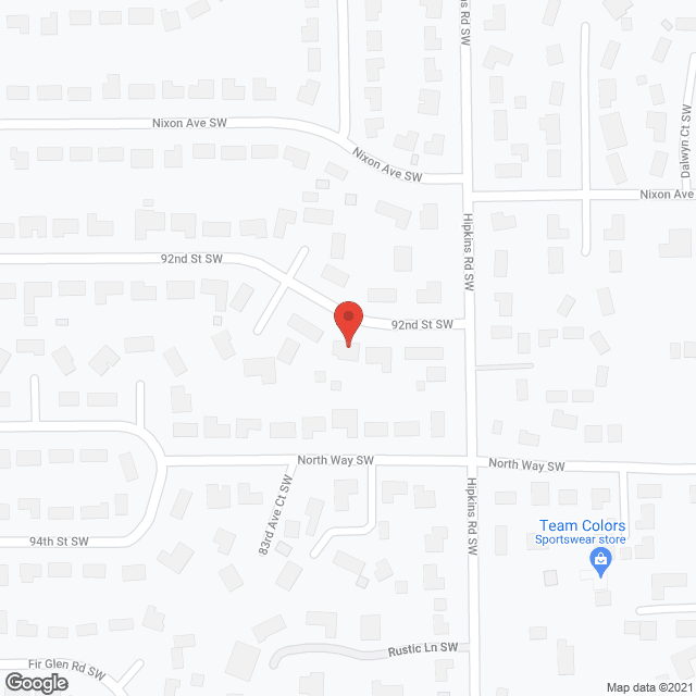 Map of the neighborhood around Paradiseview AFH LLC