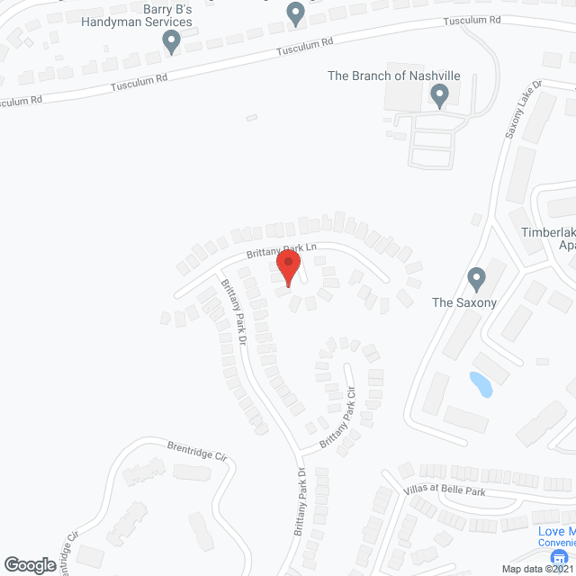 Map of the neighborhood around Miss Louise's Residence