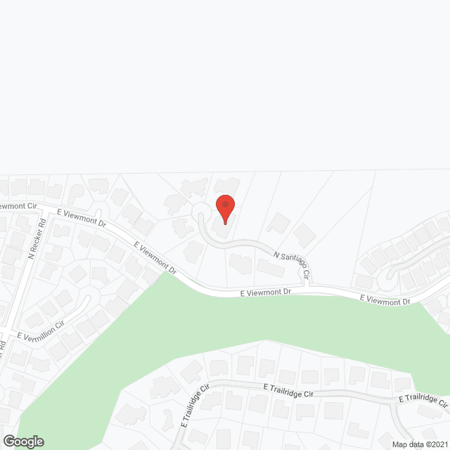 Map of the neighborhood around Sonoran Vista