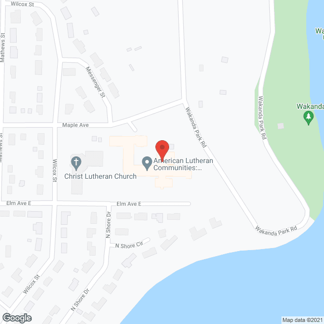 Map of the neighborhood around Autumn Village