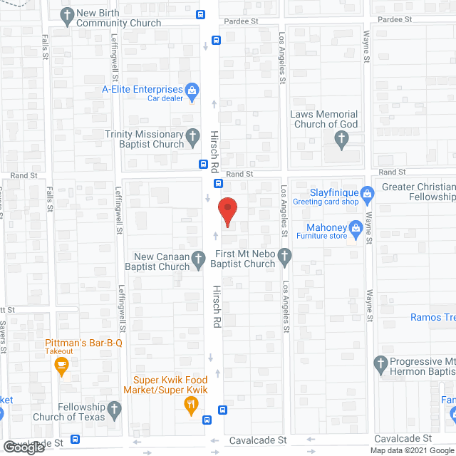 Map of the neighborhood around Care Matters Inc