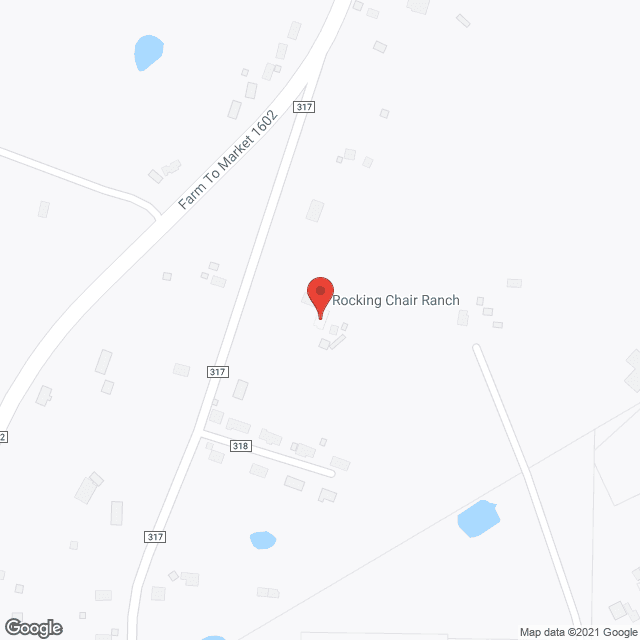 Map of the neighborhood around Rocking Chair Ranch