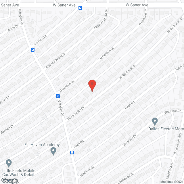 Map of the neighborhood around Inspirational Care