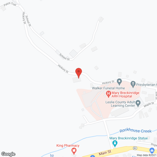 Map of the neighborhood around Beechwood Apartments