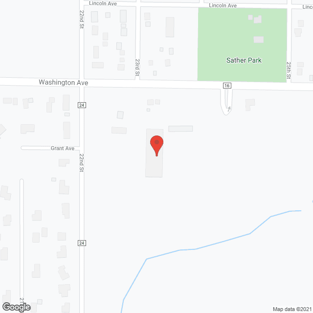 Map of the neighborhood around Suncrest Senior Living