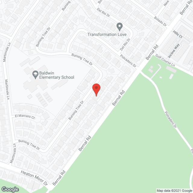 Map of the neighborhood around Angel's Care Home