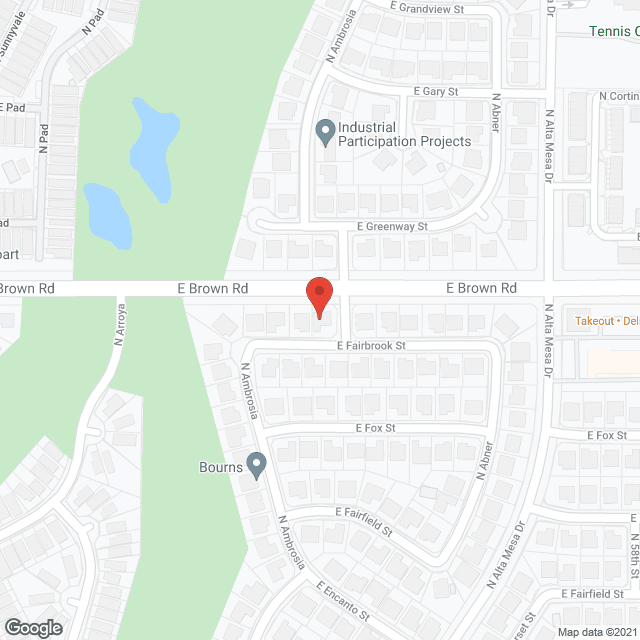 Map of the neighborhood around Awest at Fair Brook