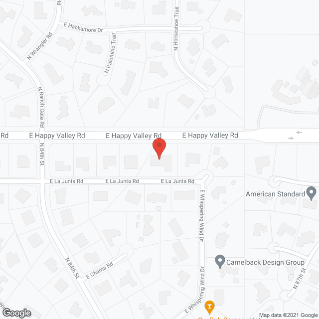 Map of the neighborhood around Sage House La Junta