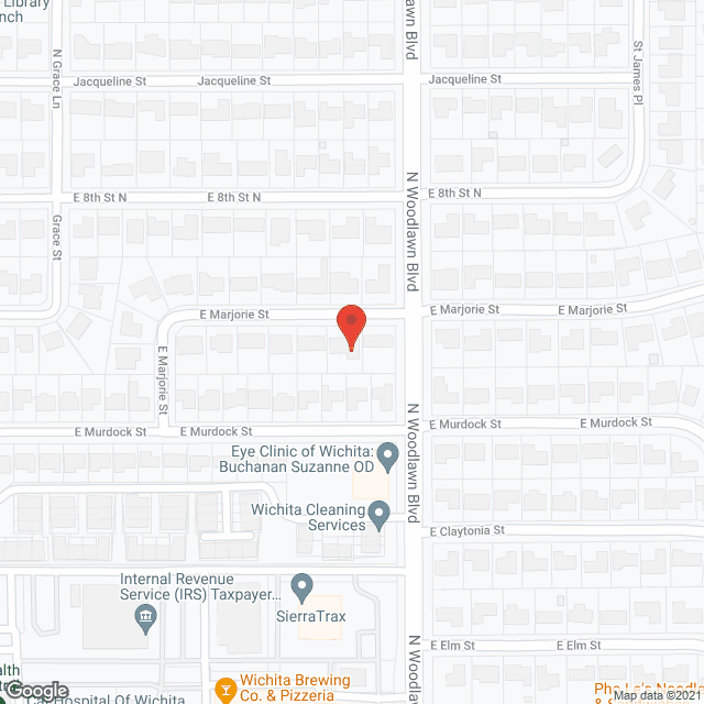 Map of the neighborhood around Arbor Homes-Marjorie