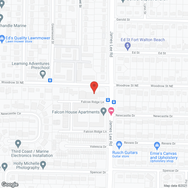 Map of the neighborhood around Teresa Village