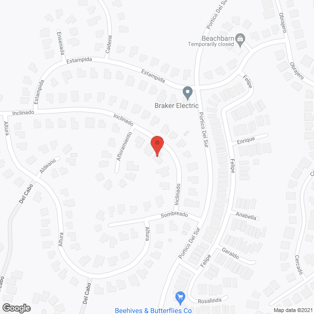 Map of the neighborhood around Avondale Family Care Home II