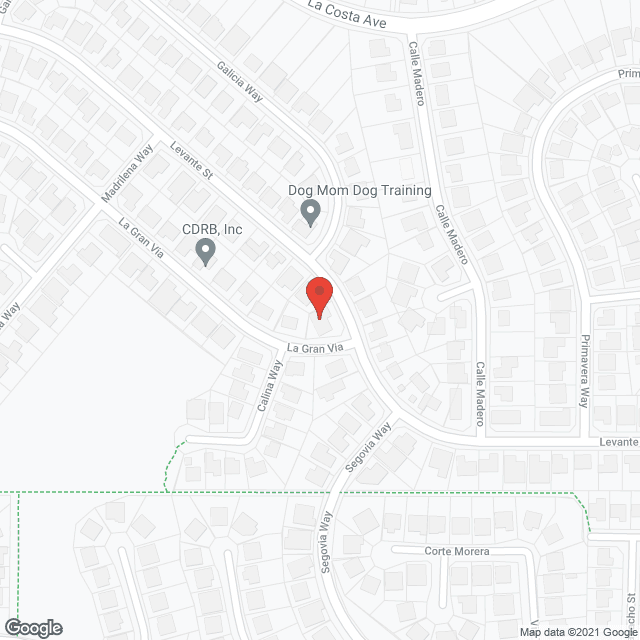 Map of the neighborhood around Serenity Harbor II