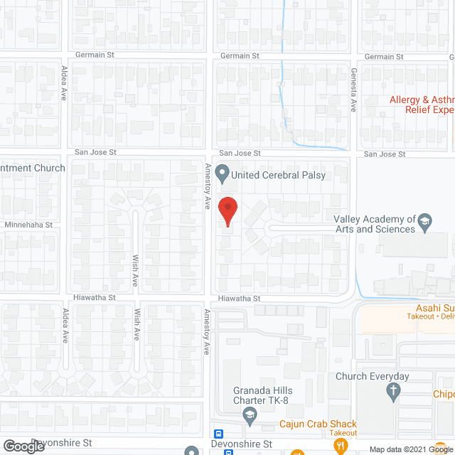 Map of the neighborhood around Good Choice II RCFE