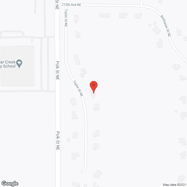 Map of the neighborhood around Fountain of Grace Home Care Inc