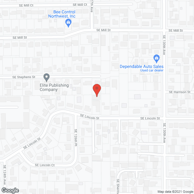 Map of the neighborhood around Lincoln ACH