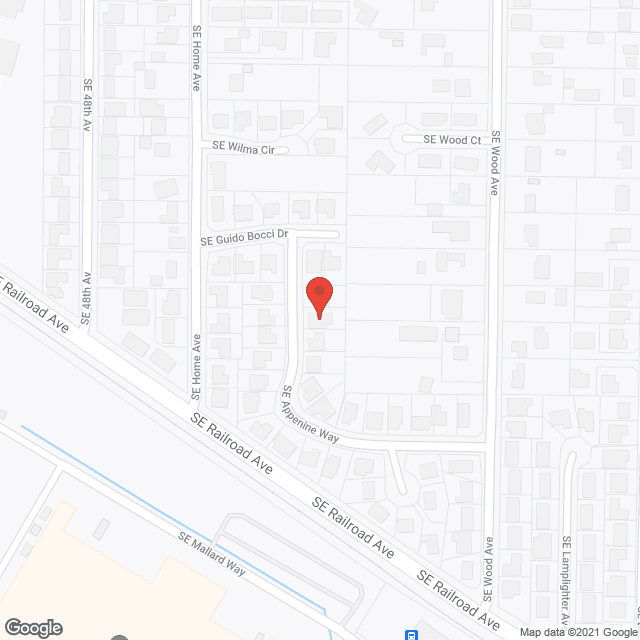 Map of the neighborhood around Dina's Adult Care Home Inc