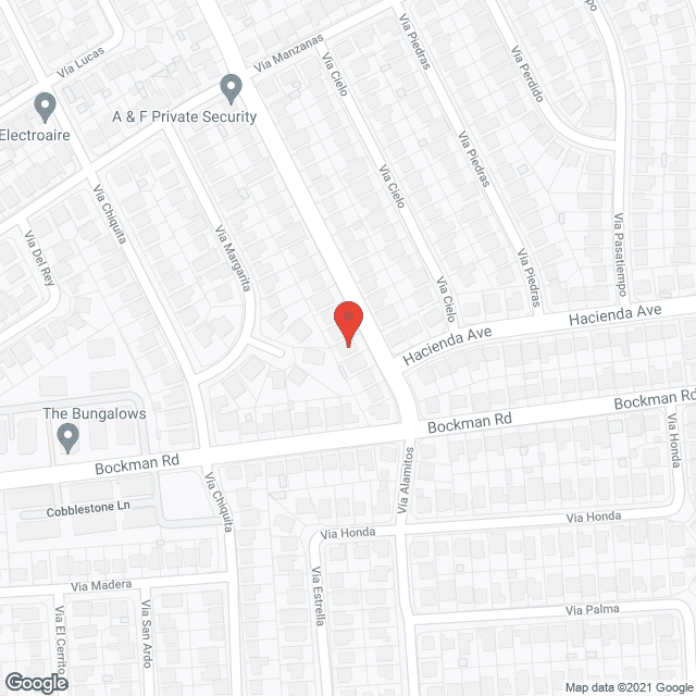 Map of the neighborhood around Grace Home Care
