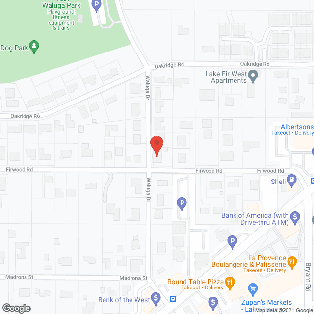 Map of the neighborhood around Felicia's Adult Care Home