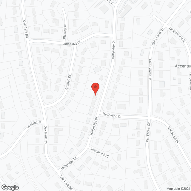 Map of the neighborhood around Serenity Place III