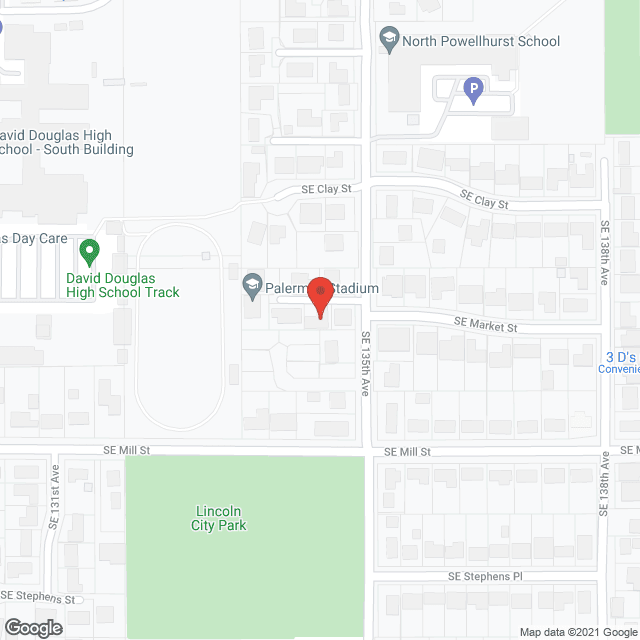 Map of the neighborhood around Pure and Gentle Adult Care Home