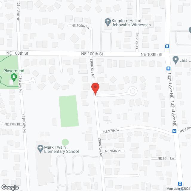 Map of the neighborhood around Houghton’s Lakeview