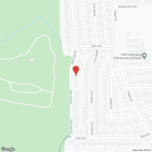 Map of the neighborhood around Lillie Care Home