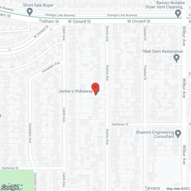 Map of the neighborhood around RCS Place