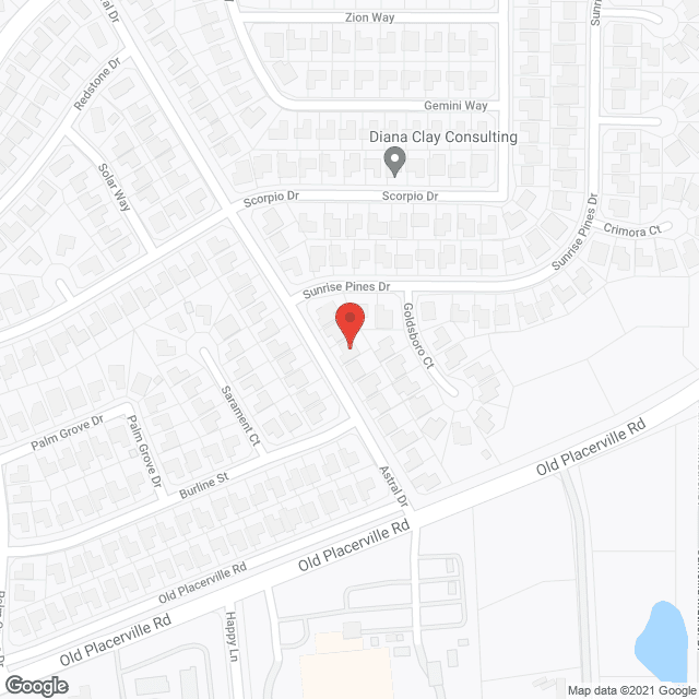 Map of the neighborhood around Harmony Care Home
