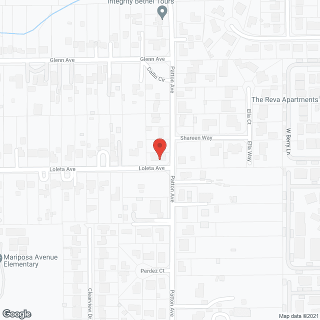 Map of the neighborhood around Aurelia's Home Care