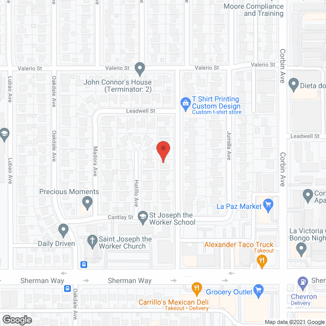 Map of the neighborhood around Bright Eyes VIII
